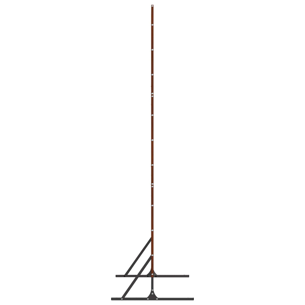 vidaXL Sichtschutz Grau 100 x 50 x 180 cm Wetterfeststahl