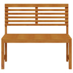 vidaXL Gartenstuhl Braun 100 x 50 x 91cm Massivholz Akazie