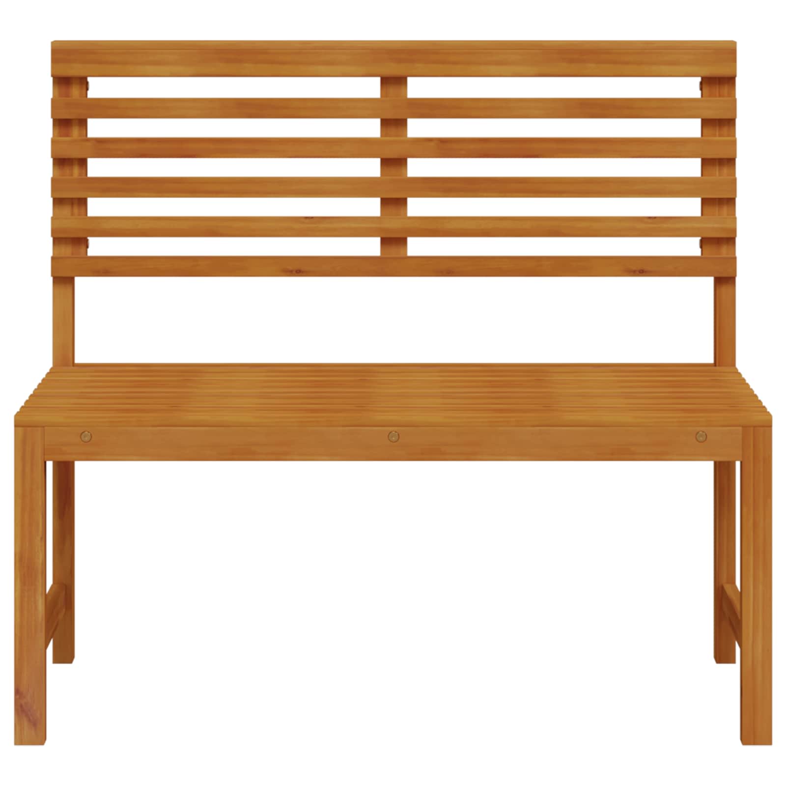 vidaXL Gartenstuhl Braun 100 x 50 x 91cm Massivholz Akazie
