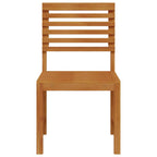 vidaXL Gartenstuhl 2 pcs Braun 50 x 50 x 91cm Massivholz Akazie