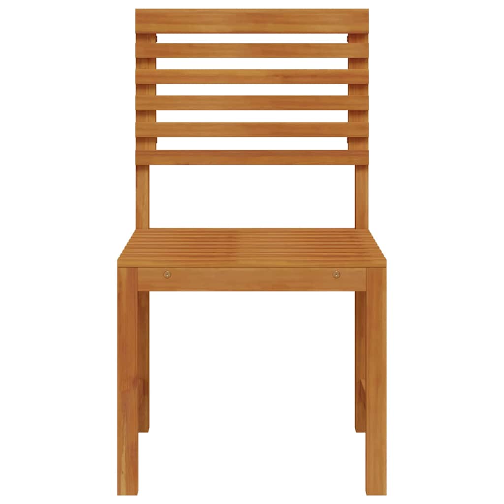vidaXL Gartenstuhl 2 pcs Braun 50 x 50 x 91cm Massivholz Akazie