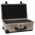 vidaXL Hartschalenkoffer Sand 56 x 35 x 23 cm Polypropylen und ABS