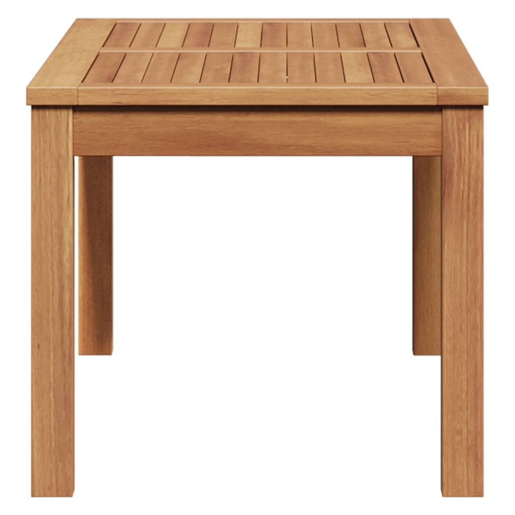 vidaXL Tisch Braun 95 x 45 x 40 cm Massivholz Teak