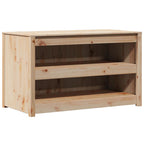 vidaXL Küchenschrank MEPPEL Braun Eichen-Optik 106 x 55 x 64 cm