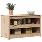 vidaXL Küchenschrank MEPPEL Braun Eichen-Optik 106 x 55 x 64 cm