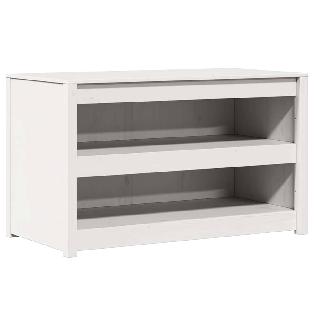vidaXL Küchenschrank MEPPEL Weiß 106 x 55 x 64 cm Massives Kiefernholz