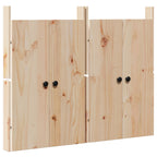 vidaXL Küchentür MEPPEL 2 pcs Creme 50 x 9 x 82 cm Massivholz Kiefer