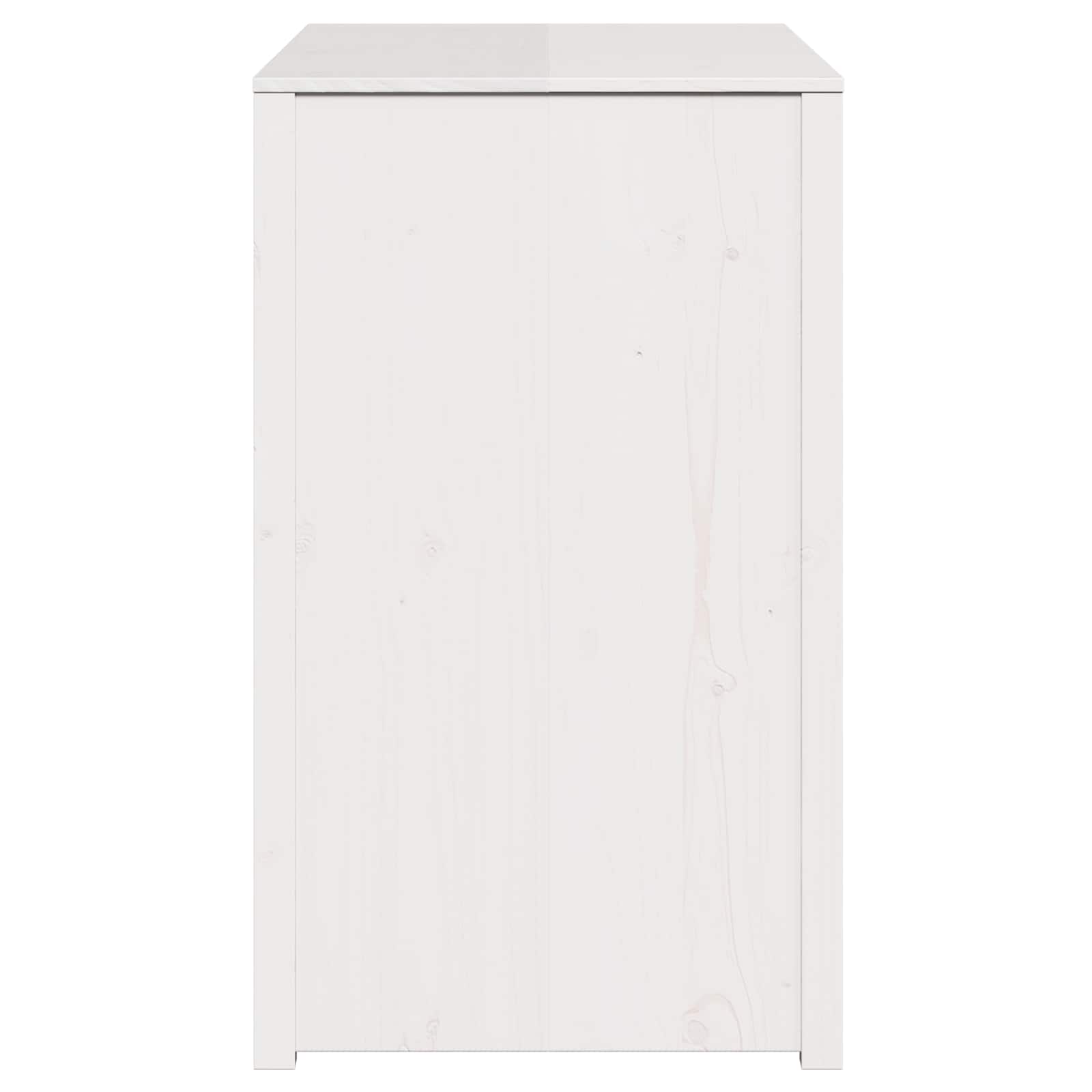 vidaXL Küchenschrank mit Regal MEPPEL Warmes Weiß 106 x 55 x 92 cm