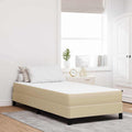 vidaXL Bettmatratze mit Matratze Salbei 80 x 200 cm Stoff