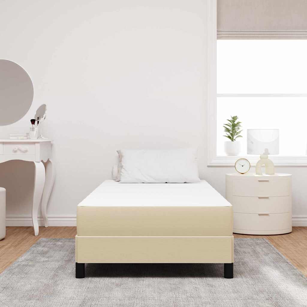 vidaXL Bettmatratze mit Matratze Salbei 80 x 200 cm Stoff