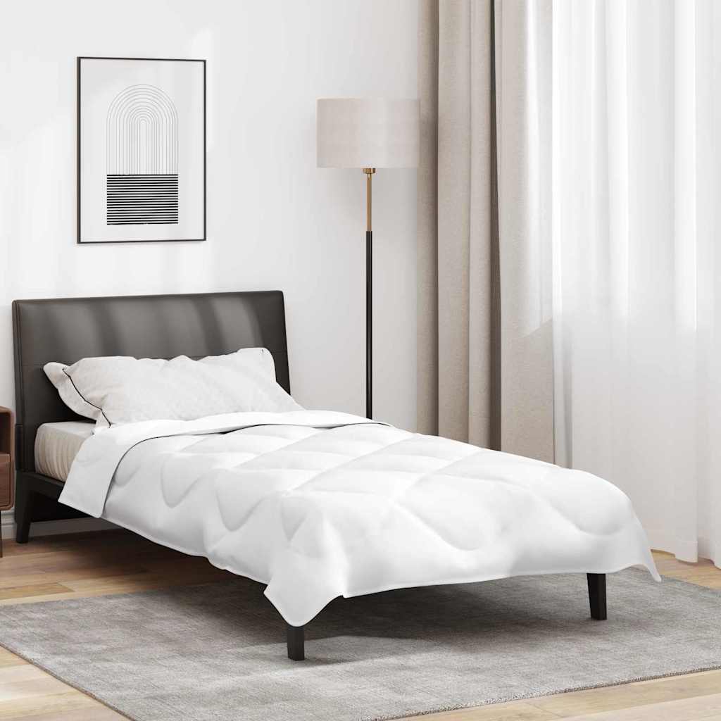 vidaXL Sommerdecke Weiß 202 x 136 x 3 cm Polyester