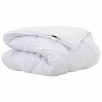 vidaXL Winterbettdecke Weiß 200 x 135 x 5 cm Polyester
