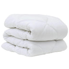 vidaXL Winterbettdecke Weiß 200 x 135 x 5 cm Polyester