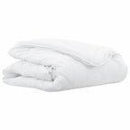 vidaXL 2-in-1 Bettdecke Weiß 135 x 200 cm Polyester