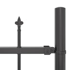 vidaXL Gartenzaun Woerden Grau