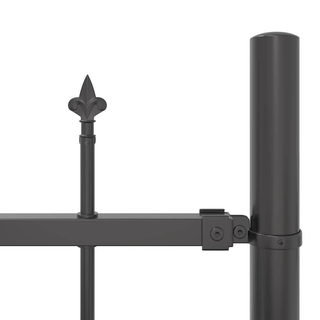 vidaXL Gartenzaun Woerden Grau