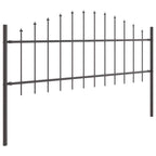 vidaXL Gartenzaun Woerden Grau