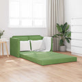 vidaXL Schlafsofa Hellgrün 204 x 122 x 60 cm Samt