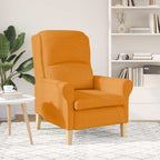 vidaXL Sessel Dunkelgelb Stoff