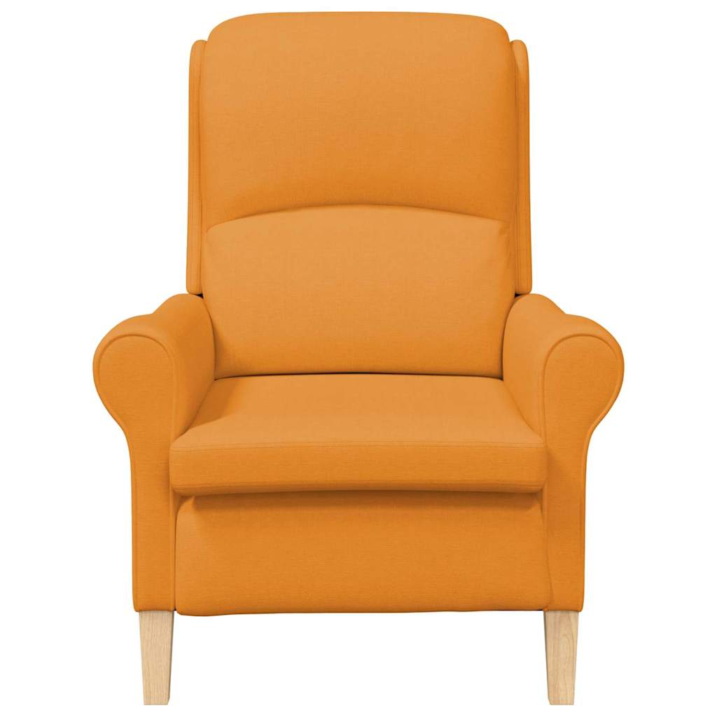 vidaXL Sessel Dunkelgelb Stoff