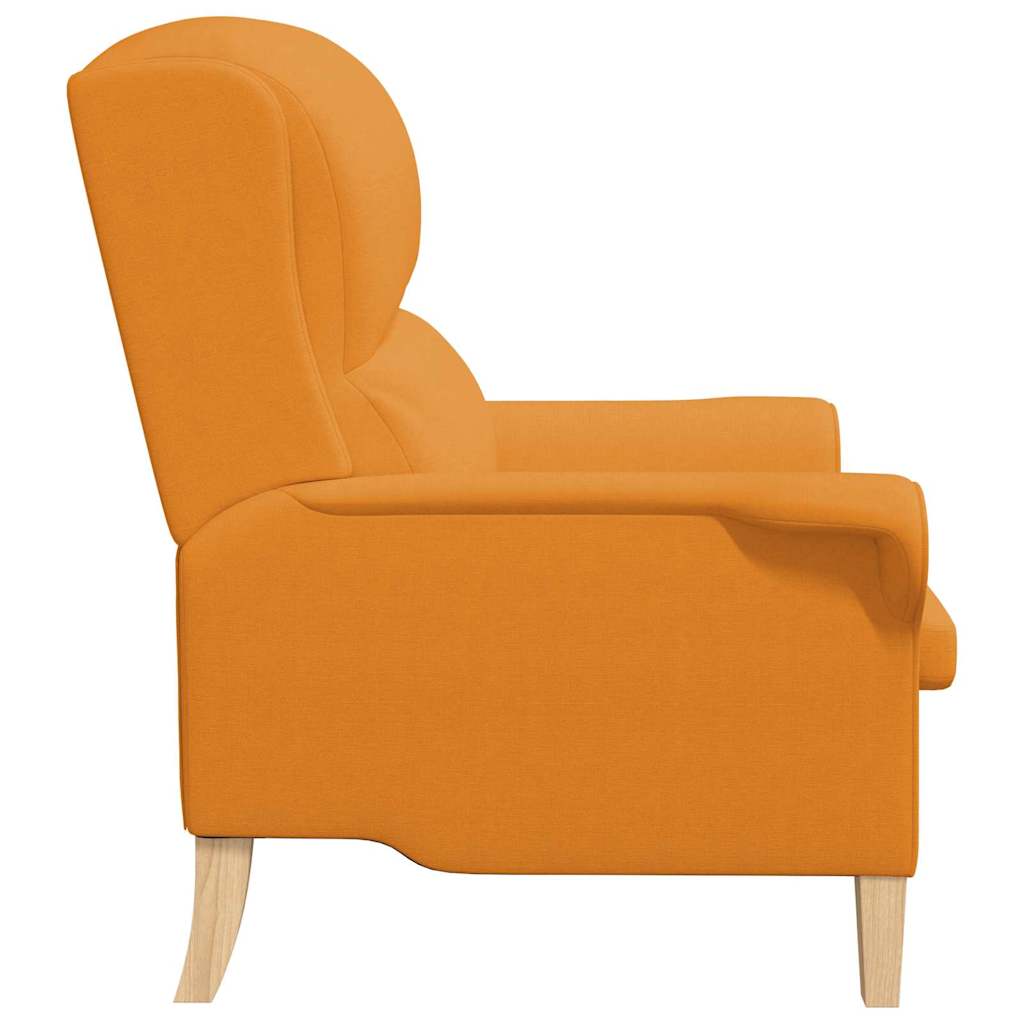 vidaXL Sessel Dunkelgelb Stoff