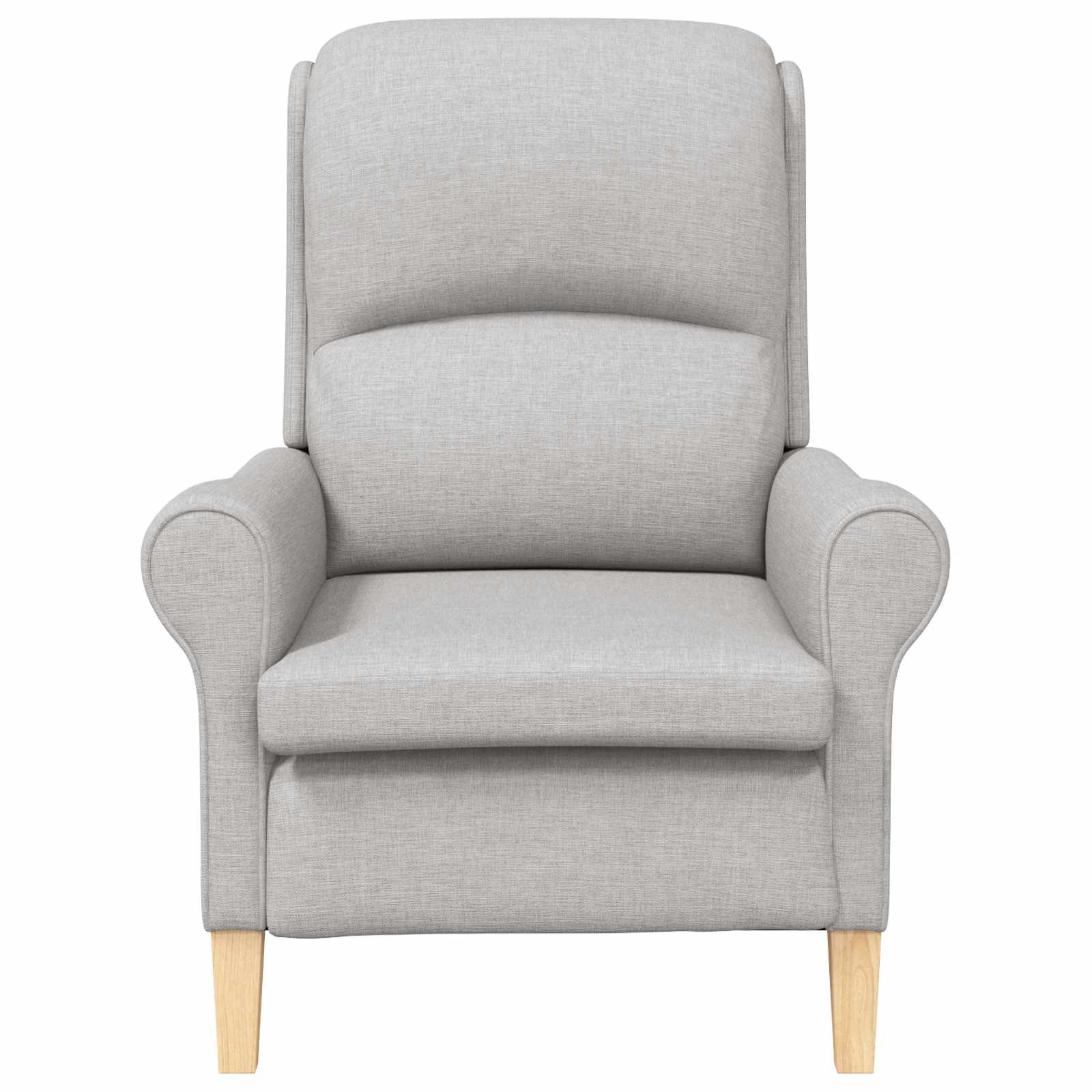 vidaXL Sessel Wolkengrau Stoff