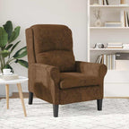 vidaXL Sessel Braun Kunstleder