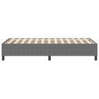 vidaXL Plattformbettgestell Hellgrau 80 x 200 cm Cordstoff