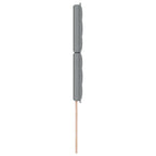 vidaXL Kopfteil Hellgrau 80 cm Stoff