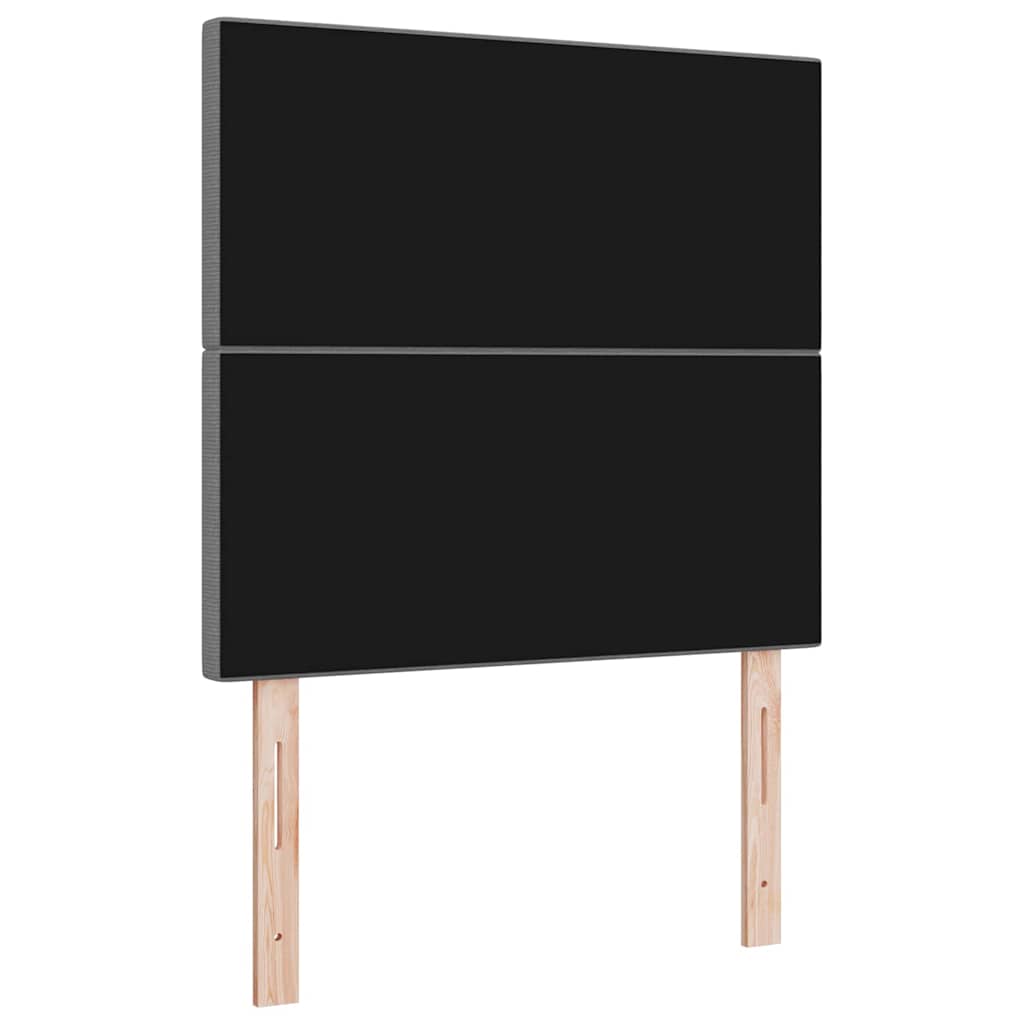 vidaXL Kopfteil Hellgrau 80 cm Cordstoff