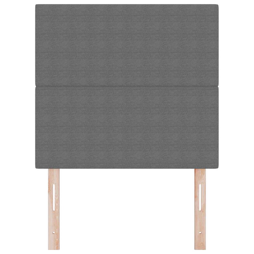 vidaXL Kopfteil Hellgrau 80 cm Cordstoff