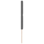 vidaXL Kopfteil Hellgrau 80 cm Cordstoff