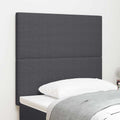 vidaXL Kopfteil Hellgrau 80 cm Cordstoff
