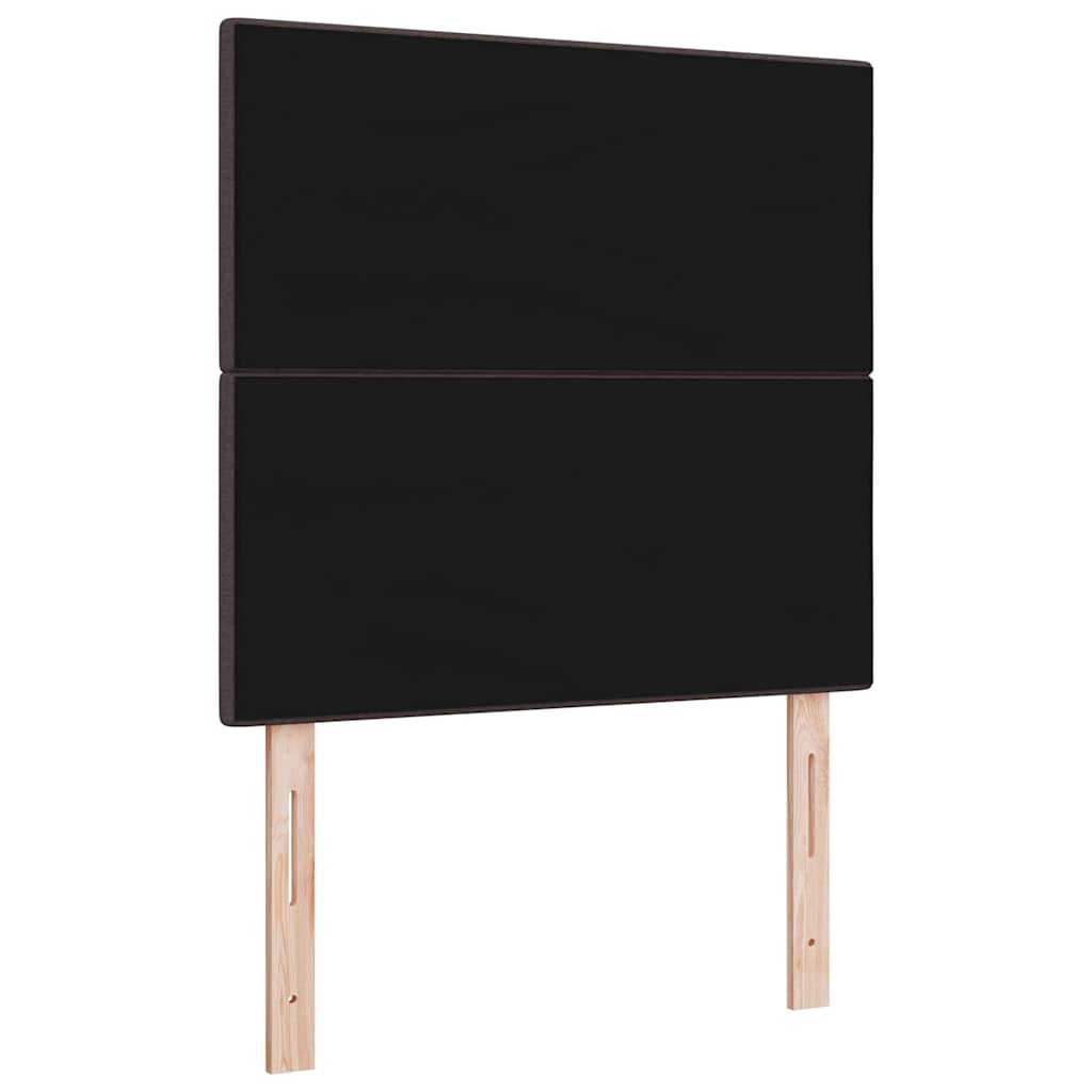 vidaXL Höhenverstellbares Kopfteil Dunkelbraun 80 cm Stoff