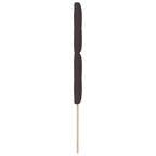 vidaXL Höhenverstellbares Kopfteil Dunkelbraun 80 cm Stoff