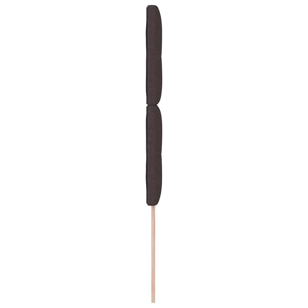 vidaXL Höhenverstellbares Kopfteil Dunkelbraun 80 cm Stoff