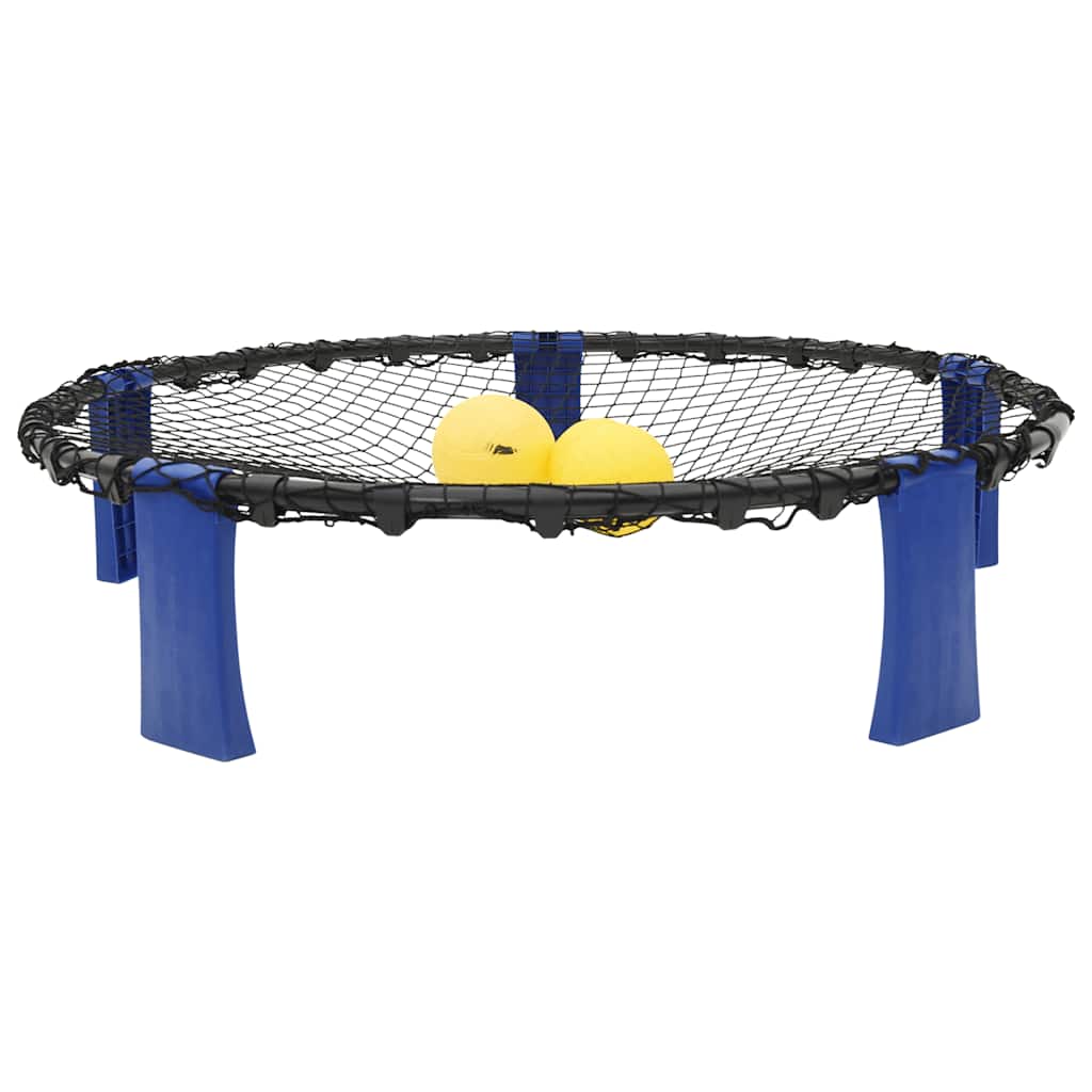 vidaXL Roundnet Set mit 3 Bällen und Pumpe Ø90x20 cm