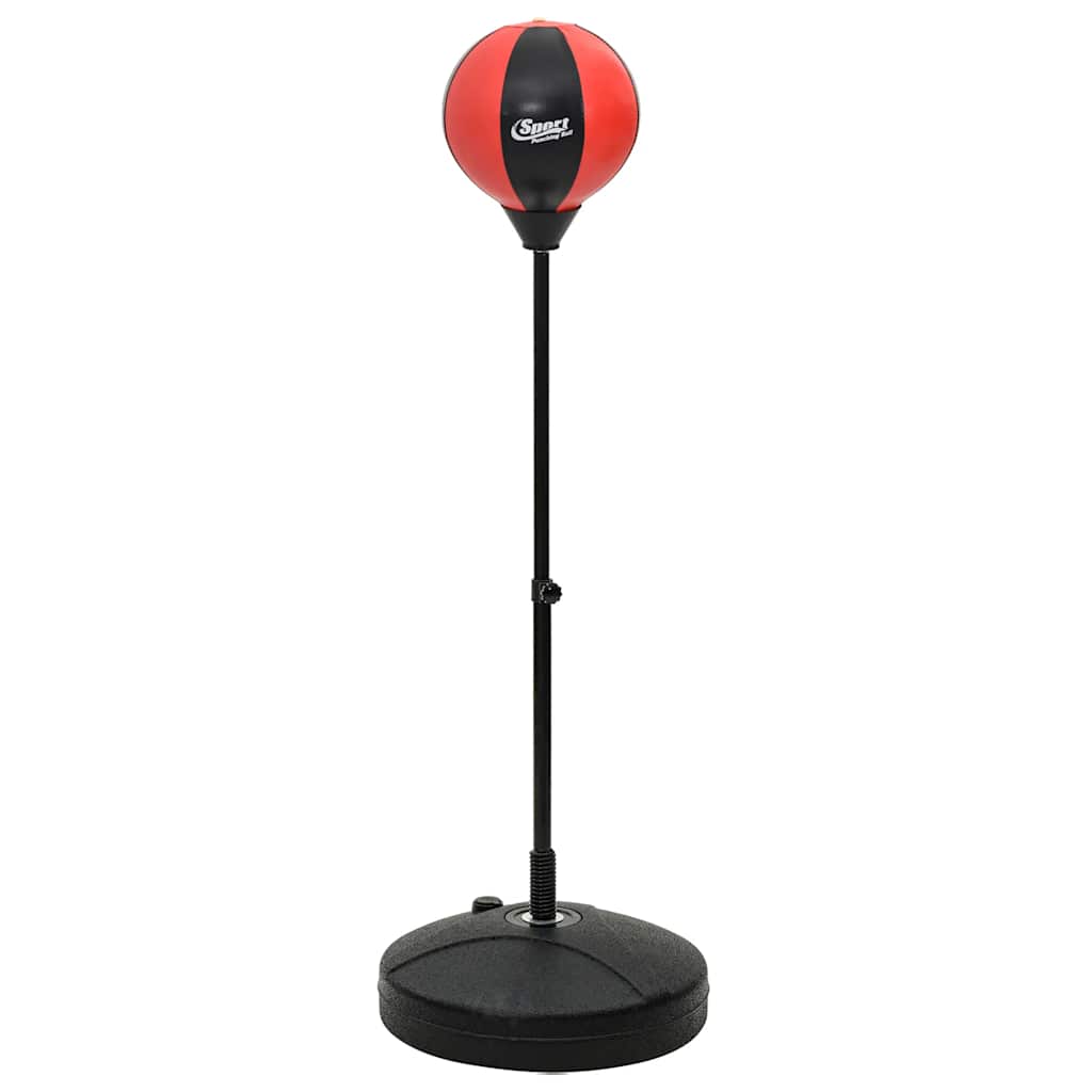 vidaXL Punchingball mit Ständer, Handschuhen & Pumpe 81-122 cm