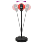 vidaXL Punchingball mit Ständer, Handschuhen & Pumpe 81-122 cm