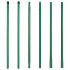 vidaXL Badminton-Set mit 4 Schlägern und Netz 620x151 cm