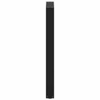 vidaXL Bartischbeine U-Form 2 Stk. Schwarz 40x(90-91) cm Stahl