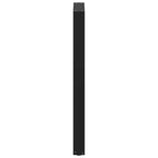 vidaXL Bartischbeine U-Form 2 Stk. Schwarz 40x(100-101) cm Stahl