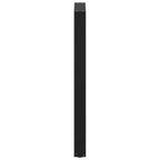 vidaXL Bartischbeine U-Form 2 Stk. Schwarz 50x(100-101) cm Stahl