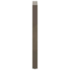 vidaXL Bartischbeine U-Form 2 Stk. Naturstahl 50x(100-101) cm Stahl