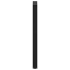 vidaXL Bartischbeine U-Form 2 Stk. Schwarz 40x(110-111) cm Stahl