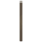 vidaXL Bartischbeine U-Form 2 Stk. Naturstahl 40x(110-111) cm Stahl