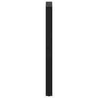 vidaXL Bartischbeine U-Form 2 Stk. Schwarz 50x(110-111) cm Stahl