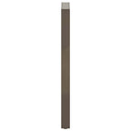 vidaXL Bartischbeine U-Form 2 Stk. Naturstahl 50x(110-111) cm Stahl