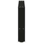 vidaXL Couchtischbeine Schwarz 2 Stk. 50x(30-31) cm Stahl
