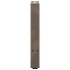 vidaXL Couchtischbeine Naturstahl 2 Stk. 28x(42-43) cm Stahl